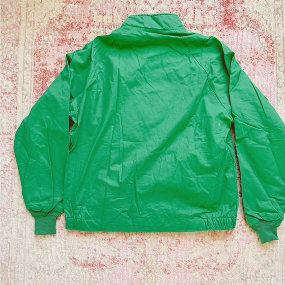 Swingster, Vintage Men’s Im proud to be a farmer green Windbreaker Jacket - Picture 2 of 5